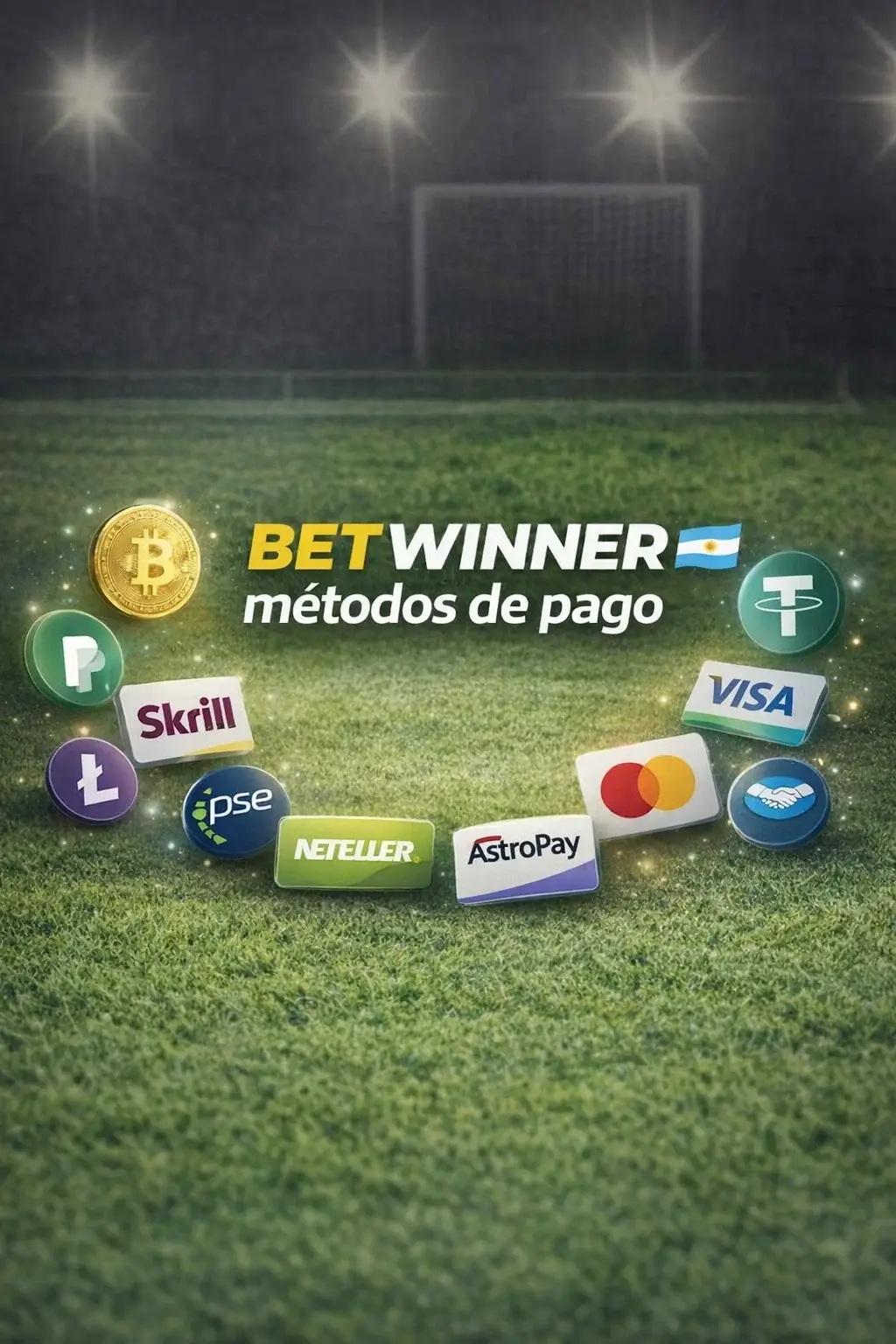 Métodos de pago disponibles para Argentina